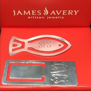James Avery Retired two bookmarks